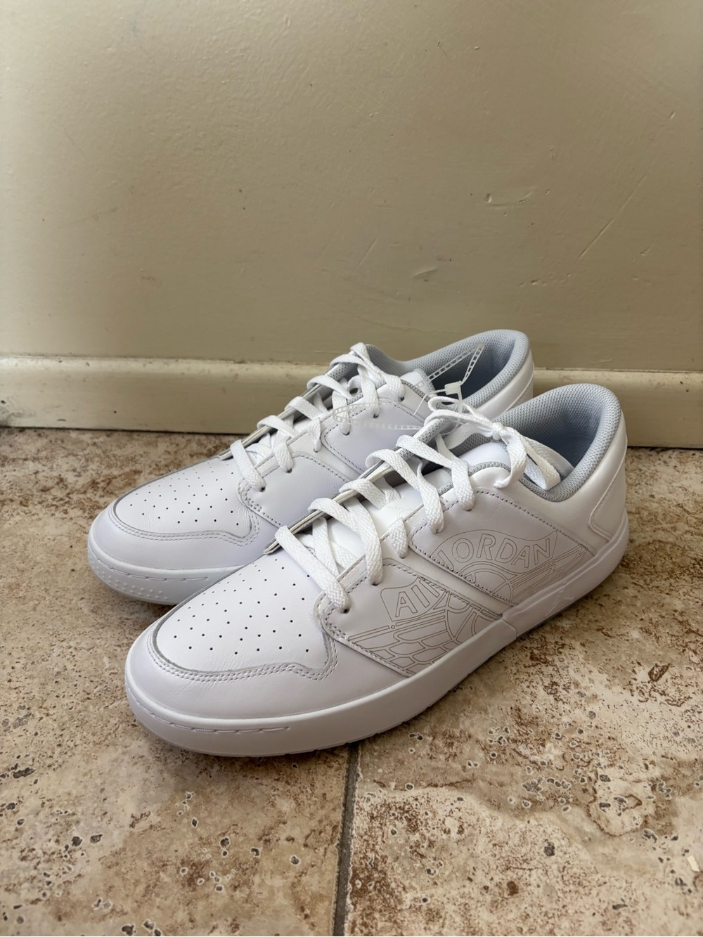 Nike Jordan NU Retro 1 Golf White Pure Platinum FZ4153 100 Size 12